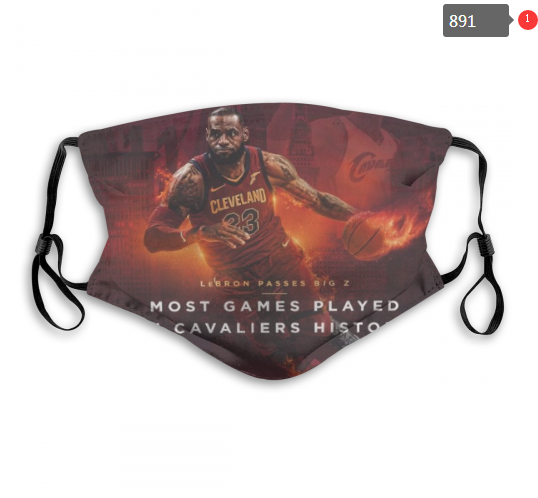 NBA Cleveland Cavaliers #27 Dust mask with filter